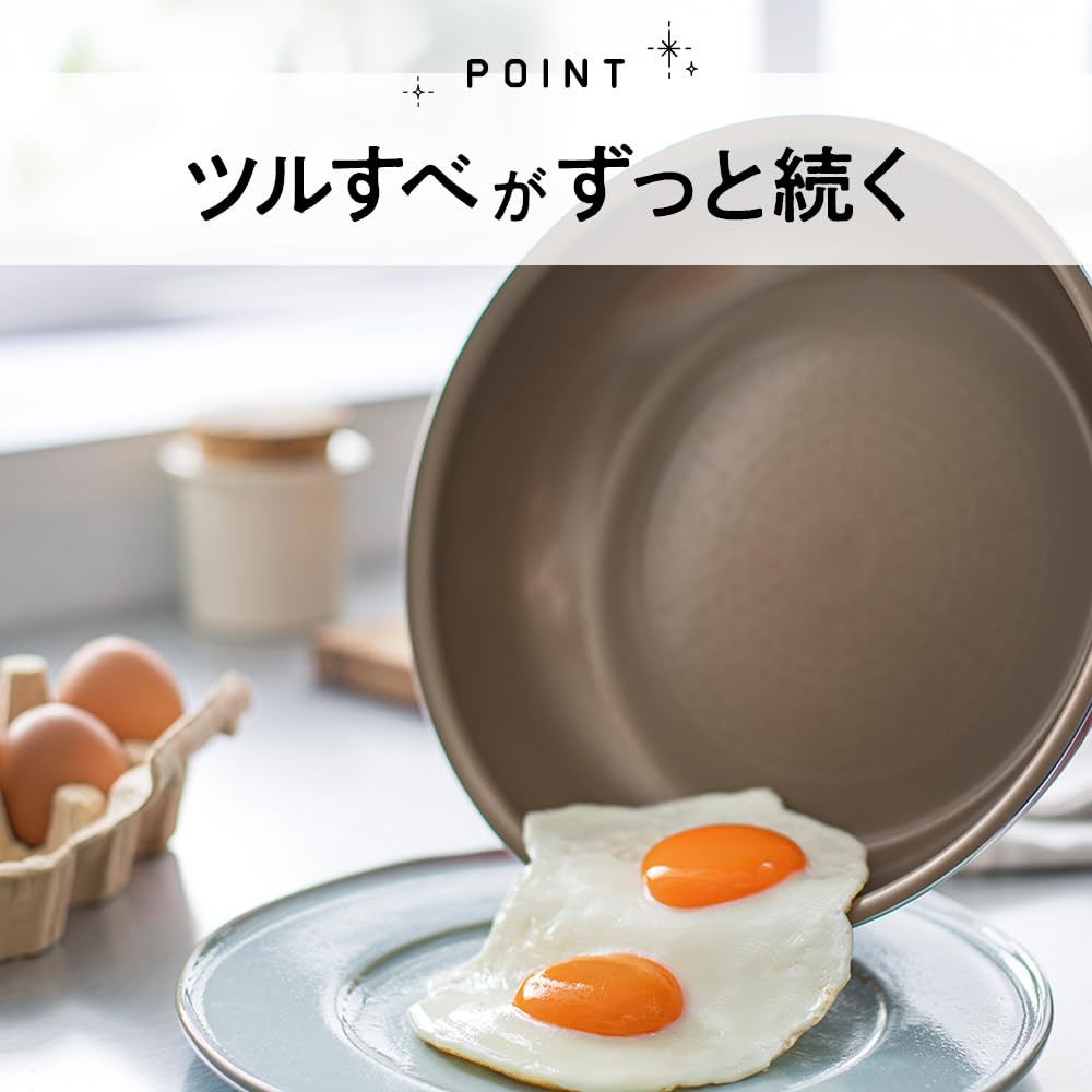 Amazon.co.jp: エバークック フィット フライパンセット 4点セット IH